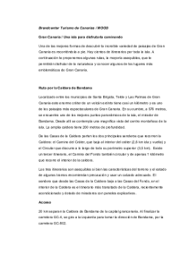 Gran Canaria-Rutas de senderismo