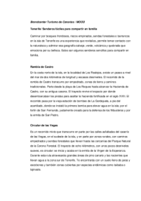 Tenerife-Senderos faciles