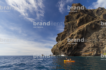 Excursión en kayak por Los Gigantes