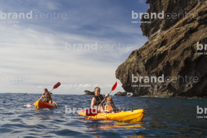Excursión en kayak por Los Gigantes