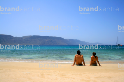 French beach. Chinijo Archipelago Natural Park