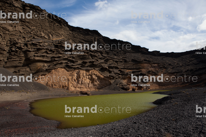 Puddle of the Clicos. The gulf Los Volcanes Natural Park