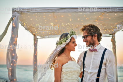 Hipster wedding