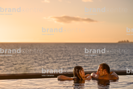 Couple in spa