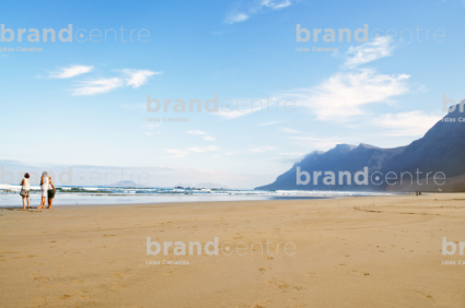 Under the Famara cliff