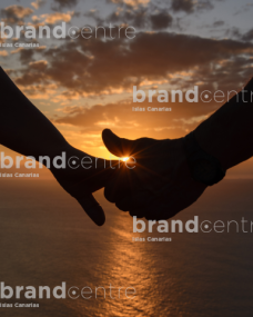Sunset hands