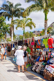 Mercadillo en Puerto de Mogán