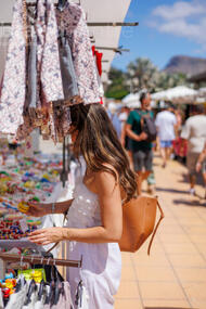 Mercadillo en Puerto de Mogán