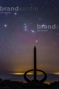 Monumento al infinito y constelación de Orión -  La Palma, San Andrés y Sauces
