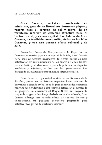 Historia de GRAN CANARIA