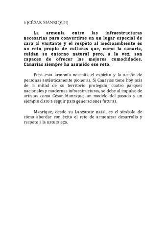 Historia de CESAR MANRIQUE