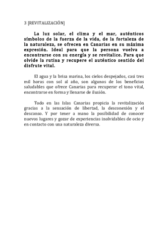 Historia de REVITALIZACIÓN