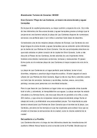 Gran Canaria-Playa las Canteras