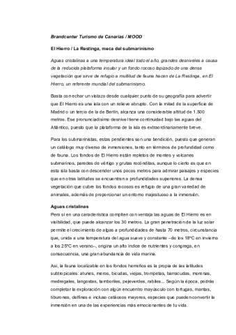 El Hierro-La Restinga submarinismo