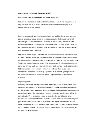 Naturaleza-Fauna Canarias