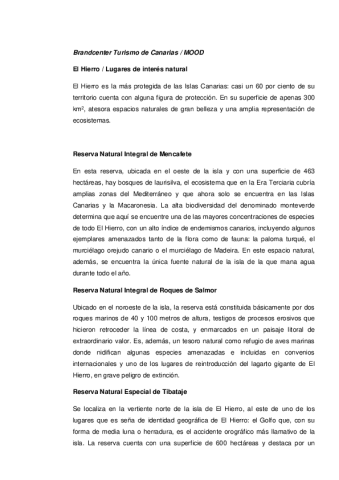 El Hierro-Lugares interes natural