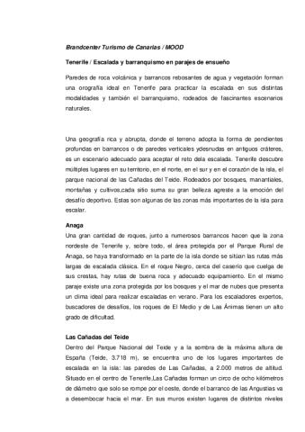 Lanzarote-Escalada y barranquismo