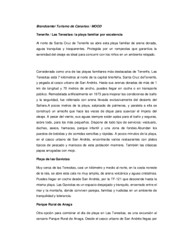 Tenerife-Las Teresitas