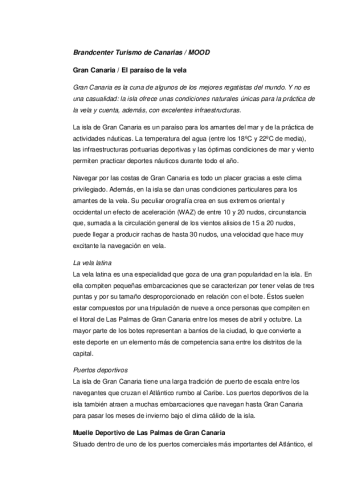 Gran Canaria-Vela
