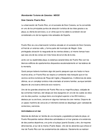 Gran Canaria-Puerto Rico