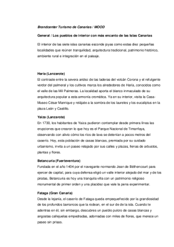 Pueblos interior con encanto