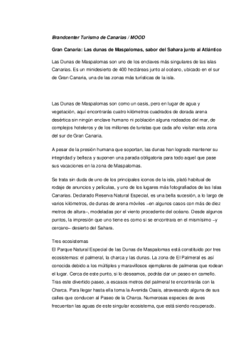 Gran Canaria-Dunas de Maspalomas