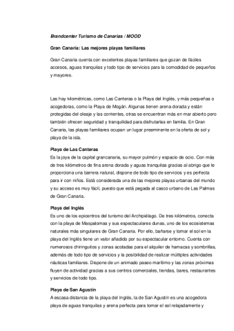 Gran Canaria-Mejores playas familiares