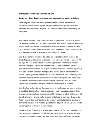 Lanzarote-Costa Teguise