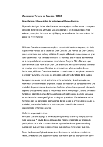Gran Canaria-Museo Canario