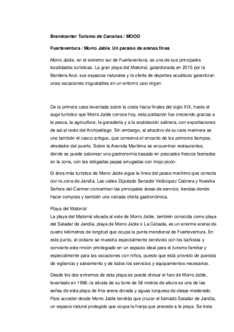 Fuerteventura-Morro Jable