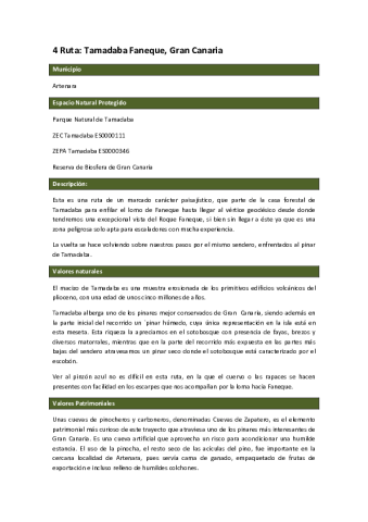 Ruta Tamadaba Faneque -es