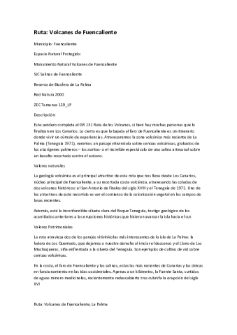 Ruta: Teneguía - es