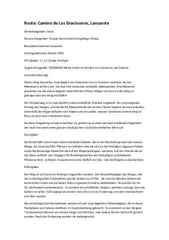 Route: Camino de Los Gracioseros