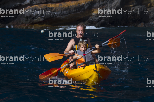 Excursión en kayak por Los Gigantes