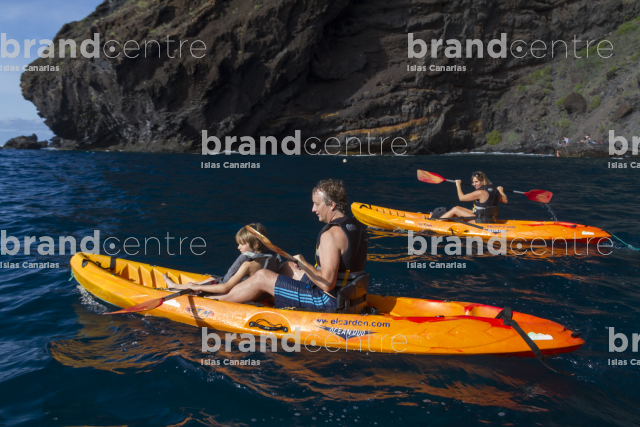 Excursión en kayak por Los Gigantes
