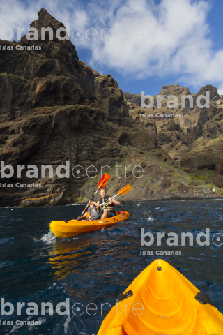Excursión en kayak por Los Gigantes