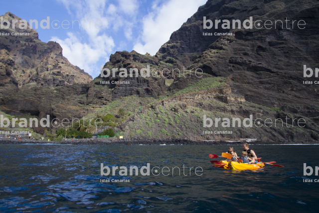 Excursión en kayak por Los Gigantes