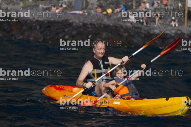 Excursión en kayak por Los Gigantes