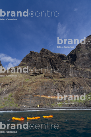Kayak excursion through Los Gigantes