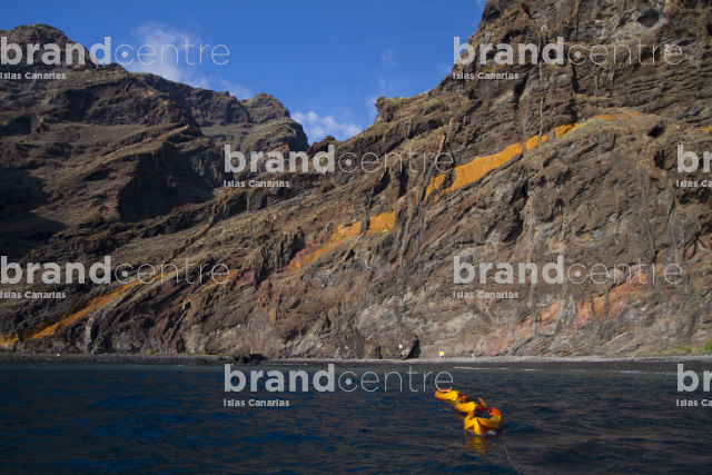 Excursión en kayak por Los Gigantes