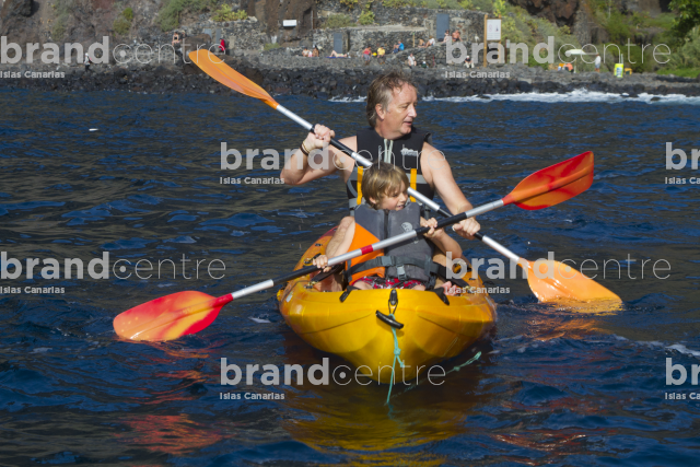 Excursión en kayak por Los Gigantes
