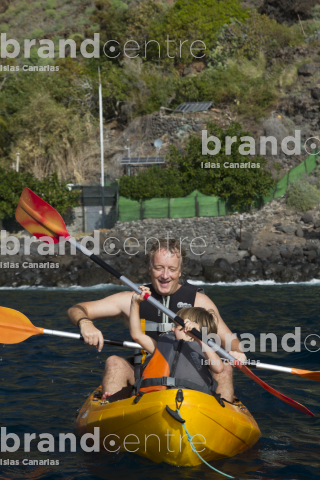 Excursión en kayak por Los Gigantes