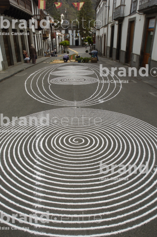 Alfombras de la romería Virgen del Pino