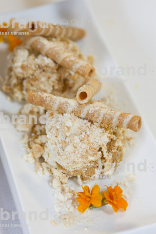 Postre en Bodegón Vandama