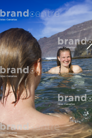 Piscinas naturales de la Maceta. Frontera