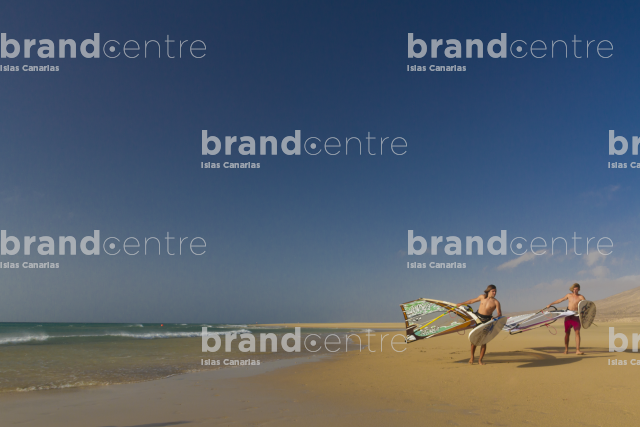 Windsurf en Playa La Barca, Parque Natural de Jandía