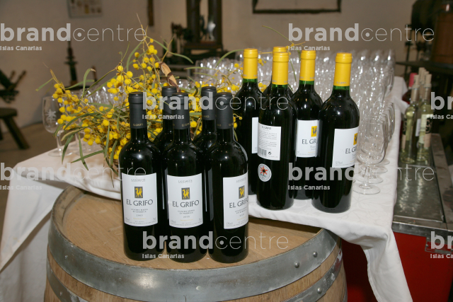 Bottles of El Grifo wine Bottles of El Grifo wine