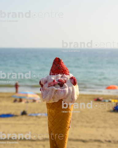 Ice cream beach Ice cream beach