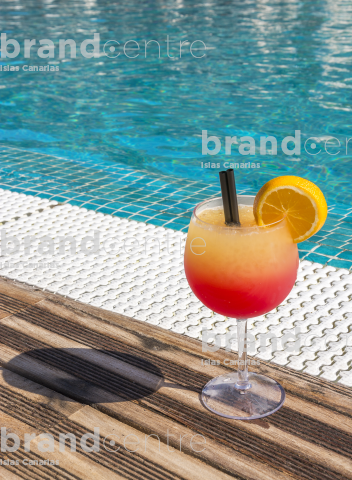 Cocktail in the pool