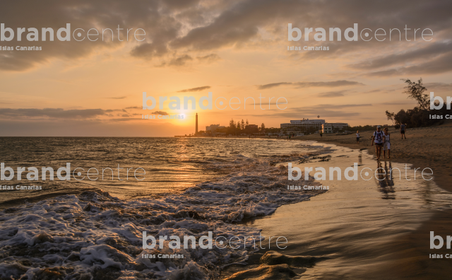 Maspalomas Lighthouse Sunset Maspalomas Lighthouse Sunset